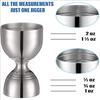 Utensílios de bar – Copos medidores para bar
