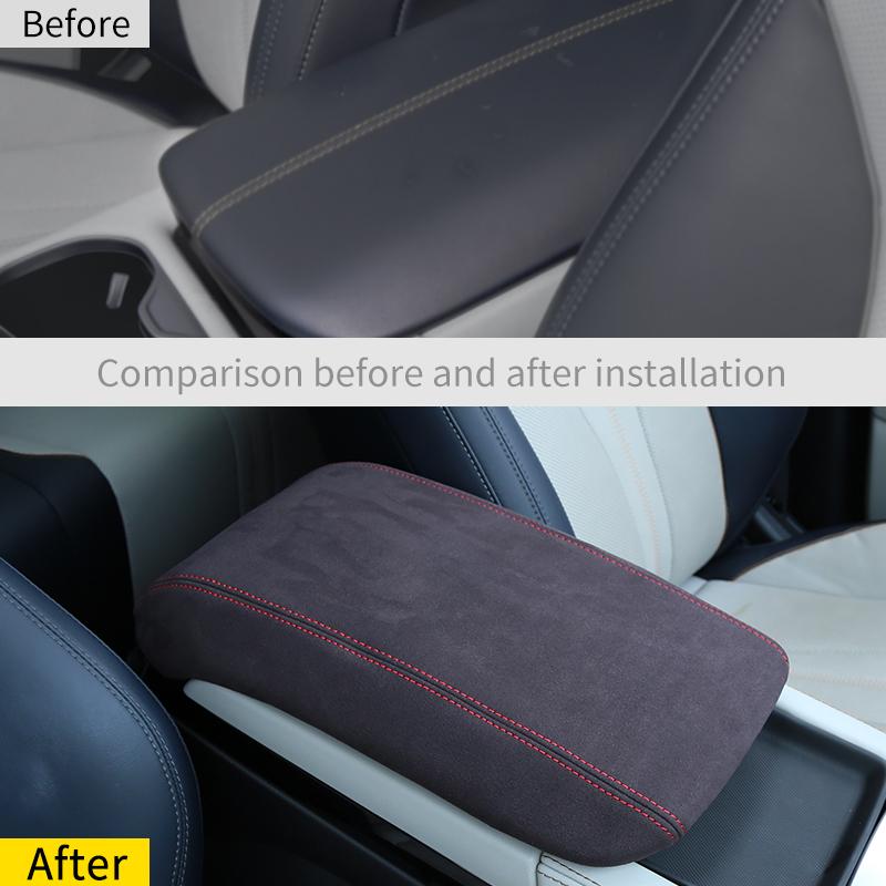 Armrest Storage Box Protective Cover For BYD SEAL U dm i Song Plus EV Champion Edition 2022 2023 2024 Car Interior Accessories