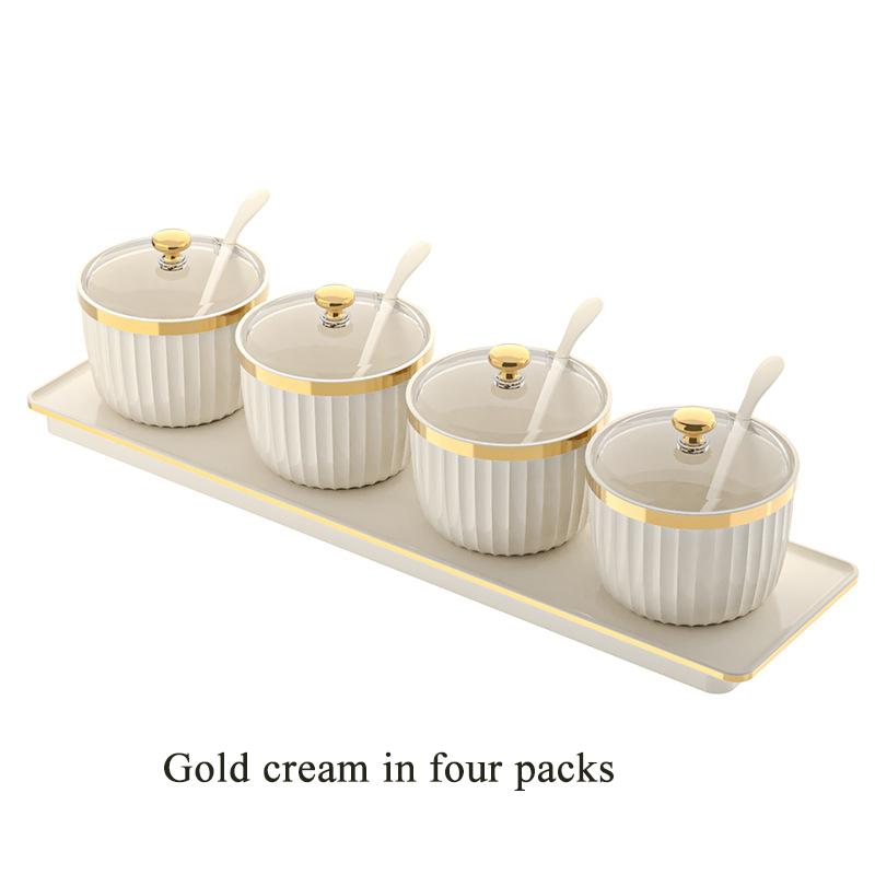 Gewürzflaschen mit Deckel, Gewürzaufbewahrungsbox, Pfeffer-/Zuckerbehälterschale, Salzstreuergläser, Sesamflasche mit Deckel