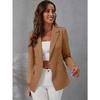 Spring and Autumn Women's Suit Slim Long Sleeve Fashion Temperament Elegant Jacket Top