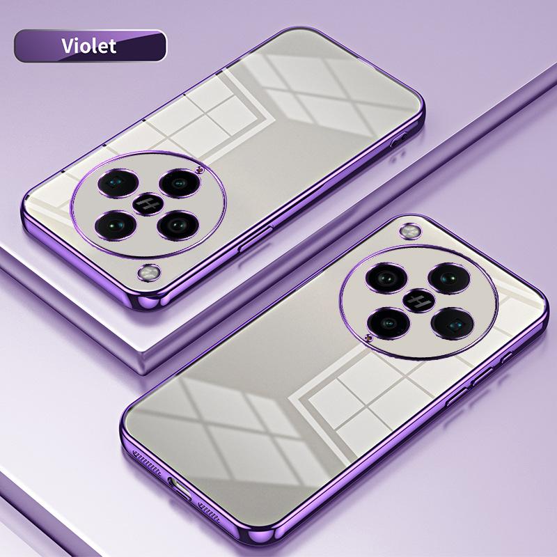 Applicable to OPPO FindX9Pro electroplated glitter mobile phone case FindX8 transparent K15 anti-drop protective case