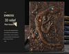 Personalized Lizard Gecko Hardcover Notebook: Exquisite Retro Design