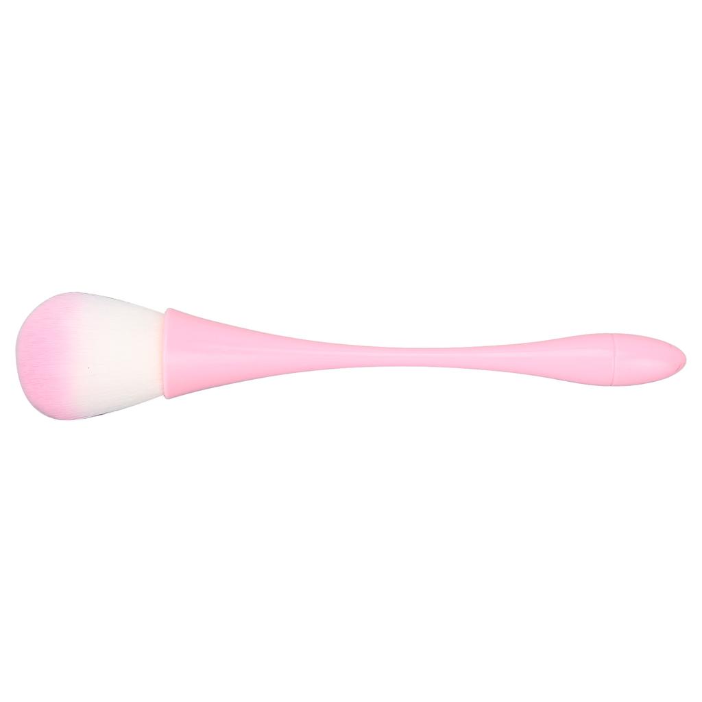 Nail Art Dust Cleaning Removal Brush Soft Fluffy Hair Makeup Brush for Blusher Loose Powder Pink