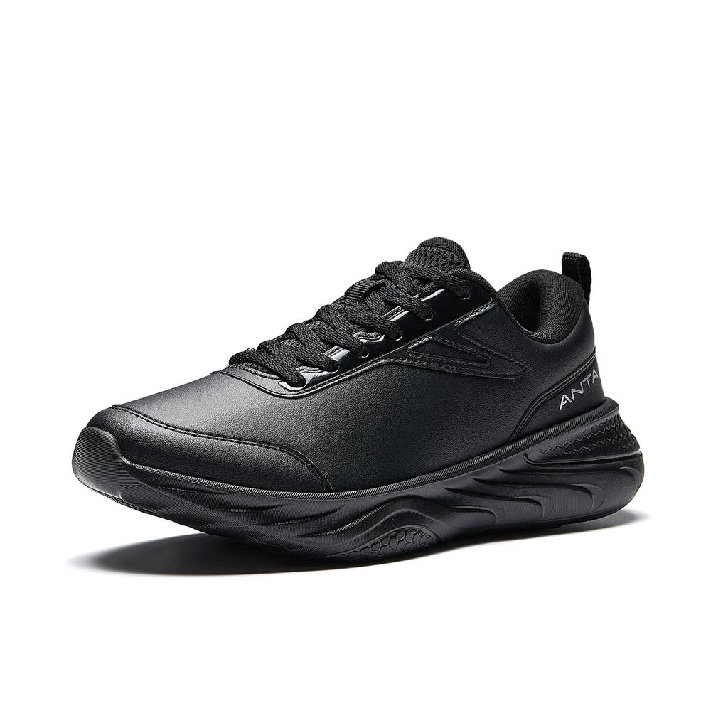 Anta Textile, Synthetic Leather Cushioning, Wear Resistant Low top Training Shoes Women's Basic Black 922517752-5