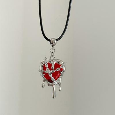 Fashion Lightning Pendant Necklace Ladies Stainless Steel Pendant Necklace Jewelry Party Wedding Gift