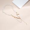 Elegant Irregular  Tassel Chain Swallow Pendant Necklace For Women Vintage Creative Chocker Necklace Wedding Jewelry