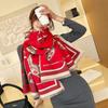 Light luxury high-end imitation cashmere jacquard scarf women's winter new versatile shawl windproof and warm thick scarf