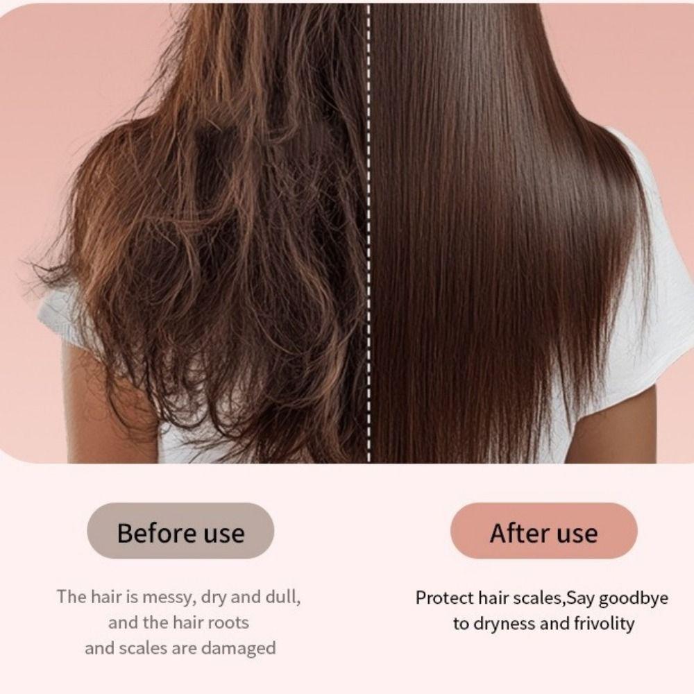 Anti-Scald Hair Curler Straightener 2 In 1 Electric Curling Wand Hair Curling Iron Household Use