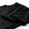 Cotton Blank Plain T Shirt Men Crew Neck Short Sleeve Loose Oversized Minimalist Basic Tee for Casual Daily Wear