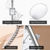 OLEVS Woman Watches Original Elegant Fashion Square Quartz Watch Ladies Stainless Steel Waterproof Watch Bracelet Gifts