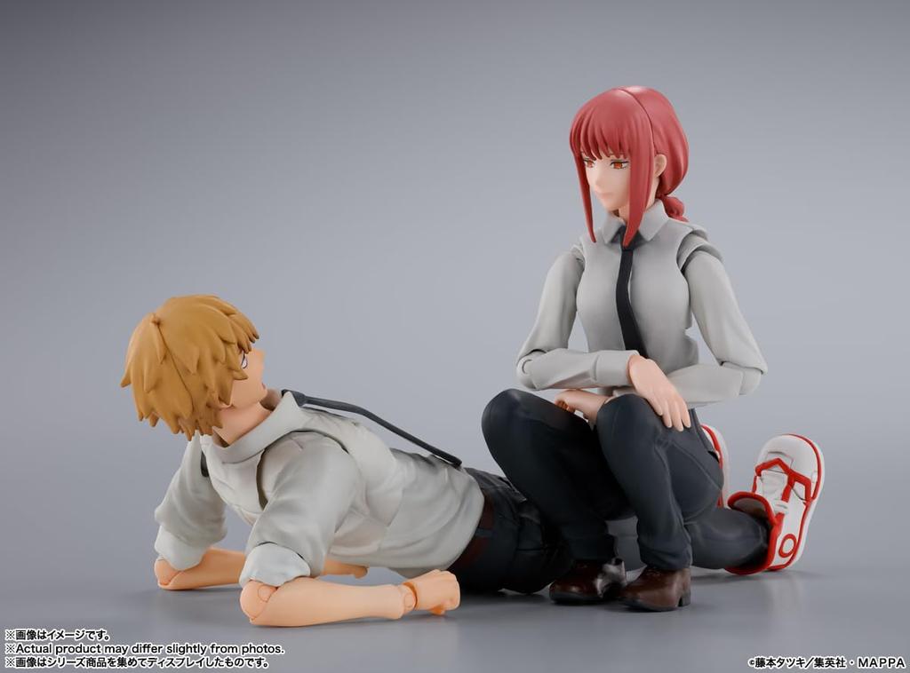 TAMASHII NATIONS Chainsaw Man Makima 140mm Painted Movable Figure S.H.Figuarts Approx. PVC&ABS&Cloth