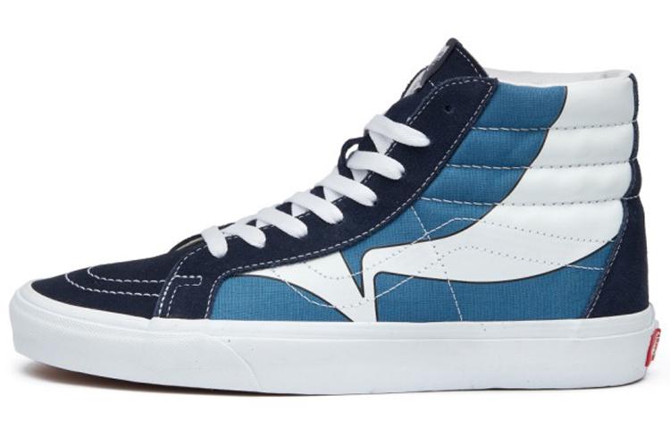 Sk8 Vans-Hi Reissue Warp - Parisian Night Navy VN0A4U3D21Q 37