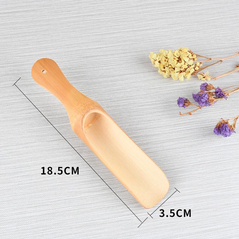 

TLAKEHO Handmade Bamboo Tea Spoon & Scoop Set