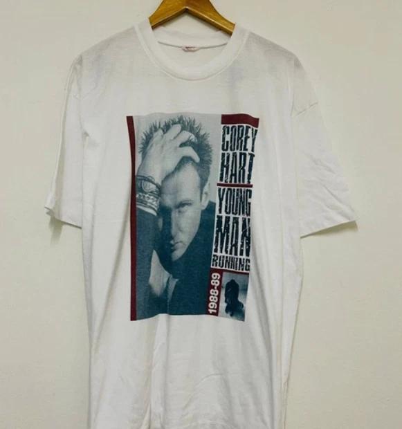 

Vintage 80’s Corey Hart “ Young Man Running 1989 T-Shirt Tour Pop Music St S