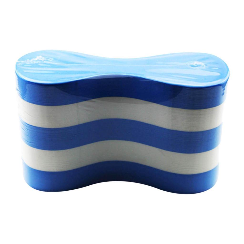 Pull Buoy Float Blue & White for Adults Swim Pool Gear Aquatic Fitness