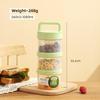 Portable Fruit Oatmeal Breakfast Cup With Spoon For Students And Office Use