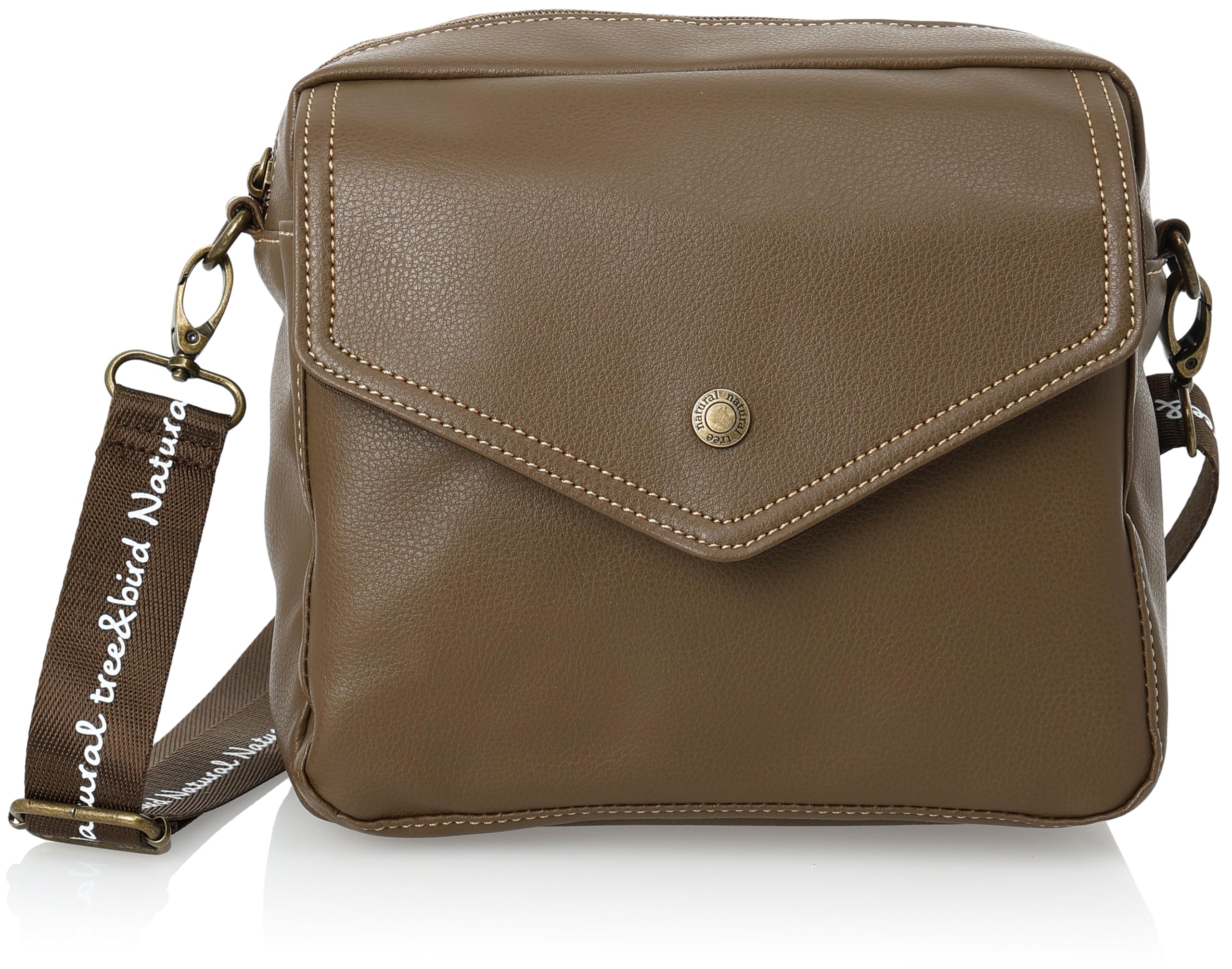 

Женская коричневая сумка через плечо Chiemisax 2402-6250