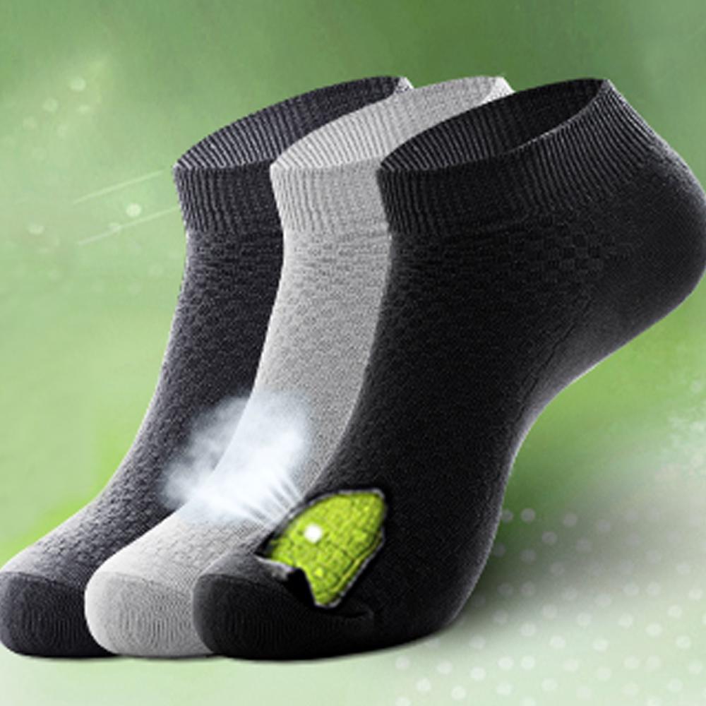 5 Pairs Men Bamboo Fiber Socks Business Anti-Bacterial Deodorant Breathable Sock