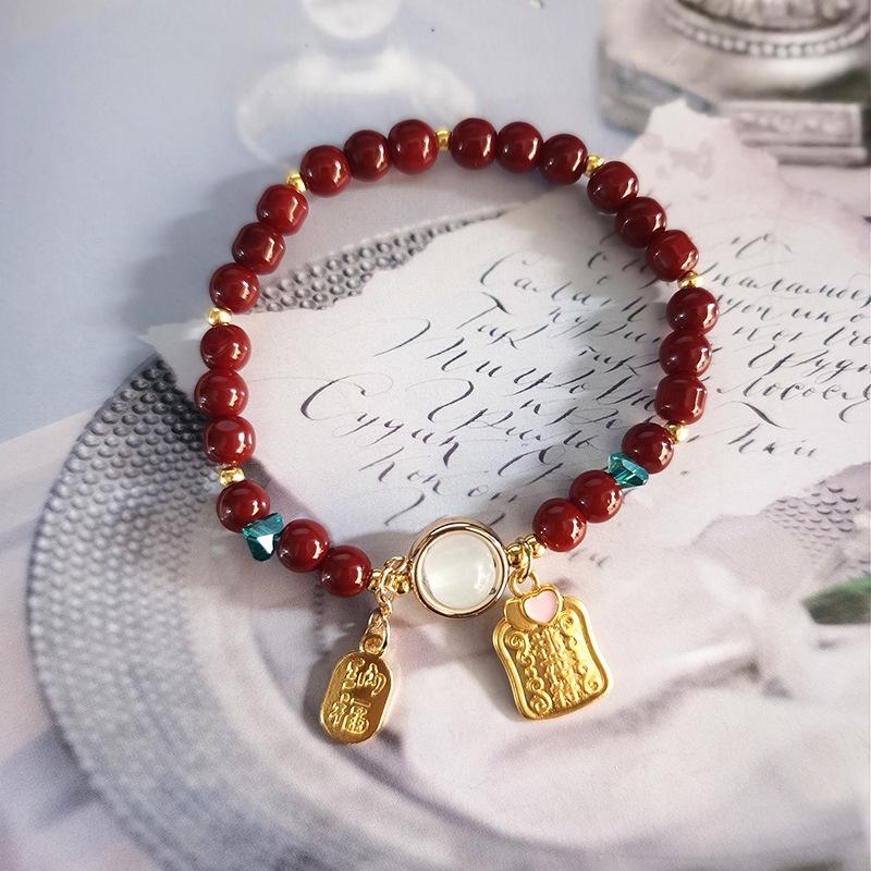 Dodo Hot Hetian Jade Rabbit Bracelet, Women's Niche Design - High Value Student or Bestie Gift