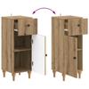 Bathroom Storage Cabinet ALKMAAR Artisan Oak