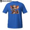 Grumpy Scholar Mouse T-Shirt Mens Womens Tees Top | Coffee, Books and No Patience Tee Unisex Shirt