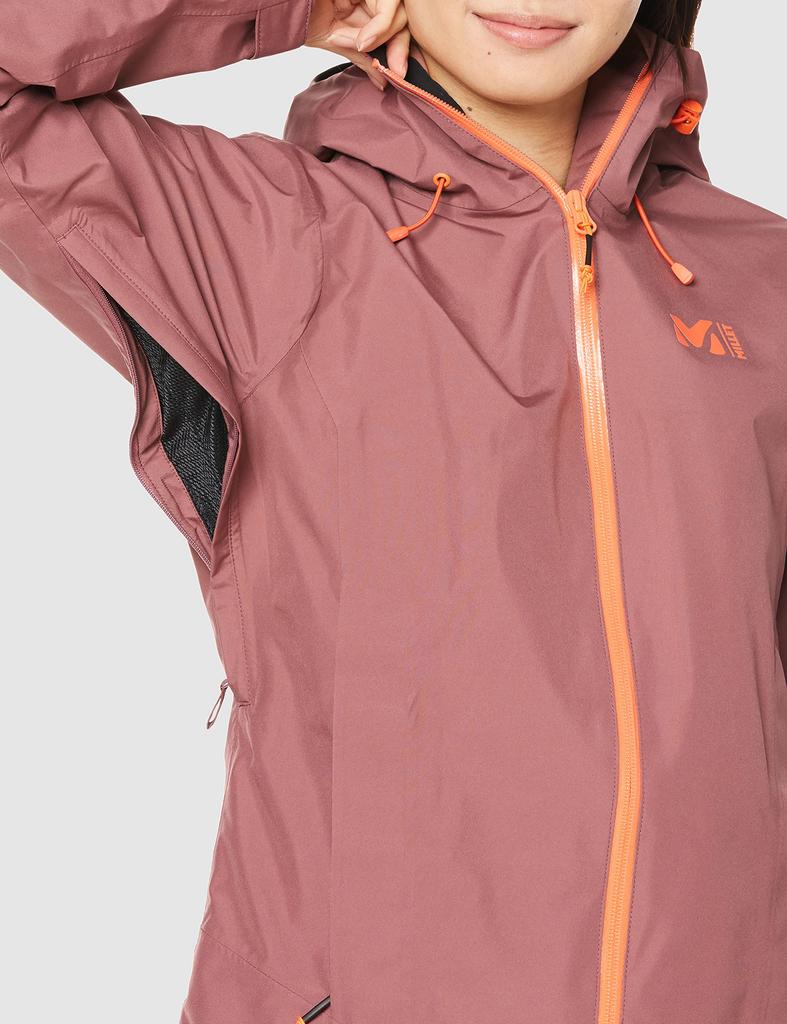 Millet Grand Montes II GTX Waterproof Rose Size S Jacket, Women's Brown,