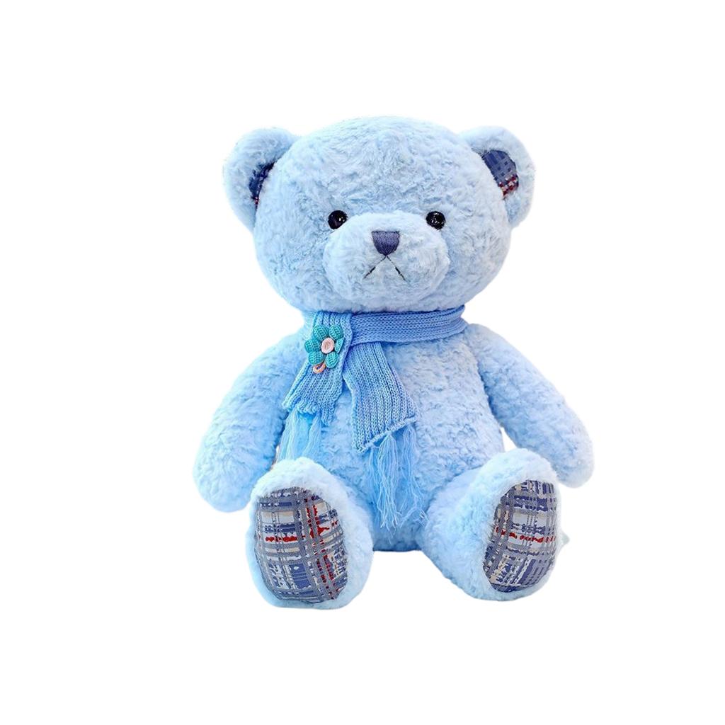 with Scarf Plush Toy, Soft Stuffed Animal for Kids Girls, Cuddle for Sleeping, Birthday Gift