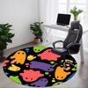 1pc Ghost Party Office Round Area Rug, Under Office Chairs Bedroom Living Room Home Decor, Room Deco