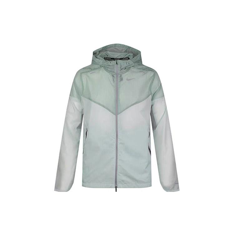 Nike WINDRUNNER Woven hooded Running Jacket Mint Green Men s CK6342-321 S