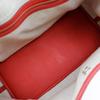 Hermes Gartenparty PM Tragetasche Rot Negonda Damen Gebraucht