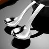 Stainless Steel Large Soup Spoon Tablespoon with Ergonomic Handle for Cooking and Serving Practical Kitchen Cookware