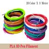 3D Printing Pen Low Refills PLA 1.75mm Printing Pencil No Smells Colors Plastic Filament Wire For Intelligent 3D Drawing Printer