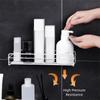 No Drill Bathroom Storage Rack Iron Corner Shower Shelf Durable Shower Organizer  Bathroom