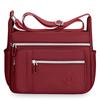 Womens Nylon Urban Crossbody Bag With Zipper Pocket For Daily Use