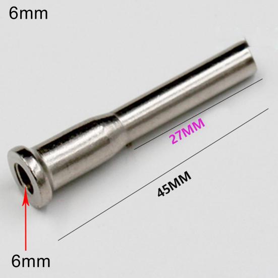 6mm Internal Thread 3-6mm Shank Carbide Grinding Disc Extension Mandrel Rod