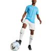 Puma Logo Print Round Neck Short Sleeve T-Shirt Men Tops Light-Blue 705371-18