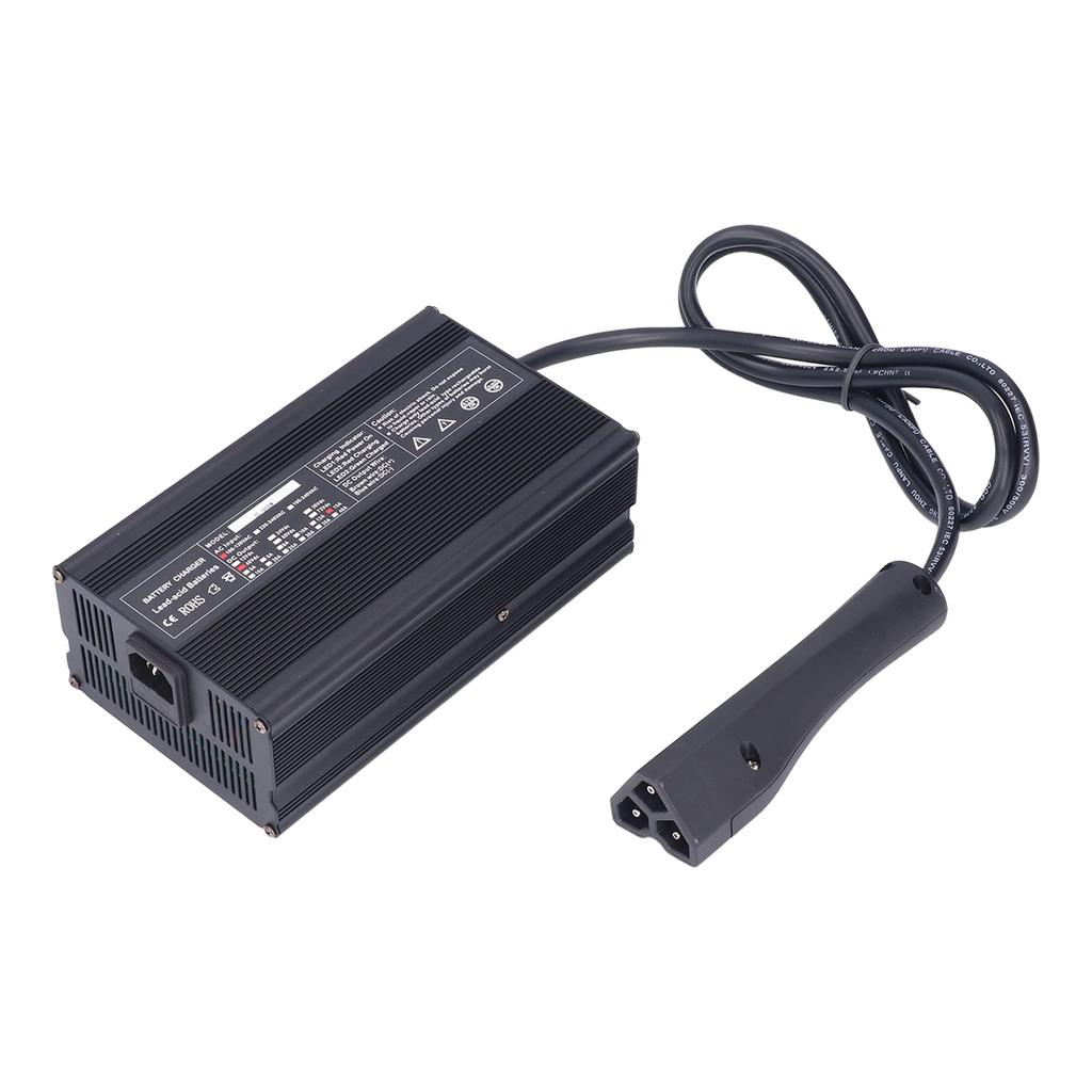Club Car Battery Charger 48V 15A 900W Good Heat Dissipation Replacement for EZGO RXV TXT