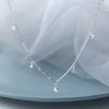 2026 Argento Sterling 925 Lucido Zircone Luna Stella Collana Choker Ciondolo Fascino Catena Lunga Cristallo CZ Collana Donna Matrimonio Gioielli Raffinati