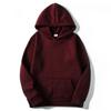 Unisex Trendy Hooded Fleece Sweatshirt: Solid Color, Loose Fit, Casual Style
