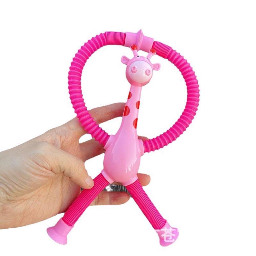 Telescopic Giraffe Toy Sensory Tube Toddler Giraffe Pop Out Arm Toys Stress Relief Autism Fidget for Kids Party Favors Pop Tubes