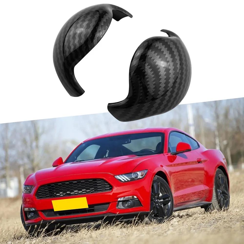 Car Gear Shift Knob Cover for Ford Mustang AT 2015-2025 Gear Shift Grip Cap Decoration Protective Sticker Interior Accessories