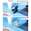1 Peça Suporte para Caneca de Ferro sem Furo Borda da Mesa Rotação 360 Graus Suporte para Fones de Ouvido Suporte para Copo de Água