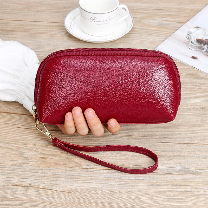 Women's Large-Capacity Shell Bag - Long Wallet, Clutch Purse, Coin Pouch & Card Holder