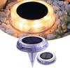 Outdoor IP67 Waterproof High Efficiency Solar LED Deck Light Motion Sensor 8PCS LEDs 2-3 Nights Lighting Road Steps Ni-MH
