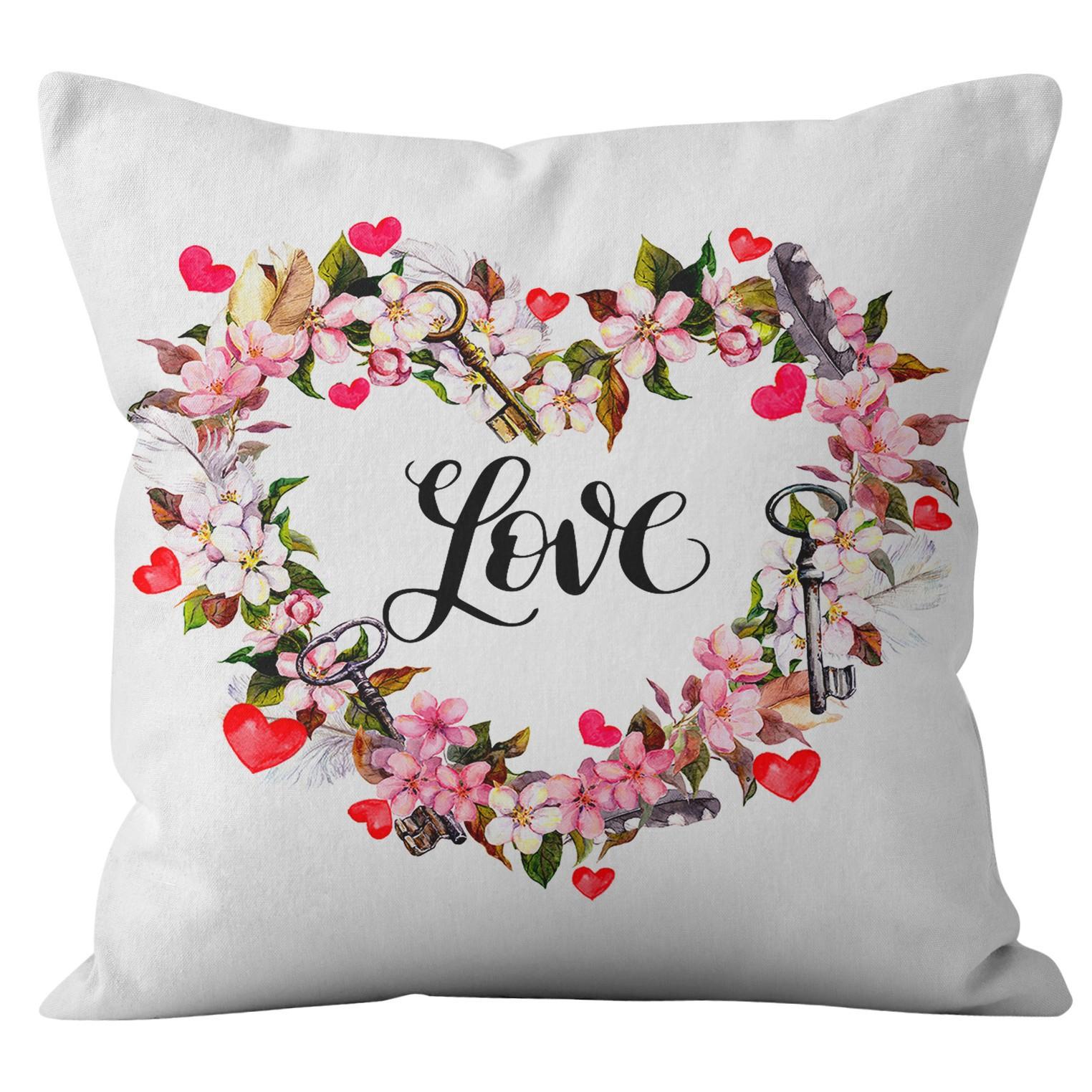 

New Valentine s Day Series Pillow Cover Festive Home Gift Pillow Cover 45*45cm