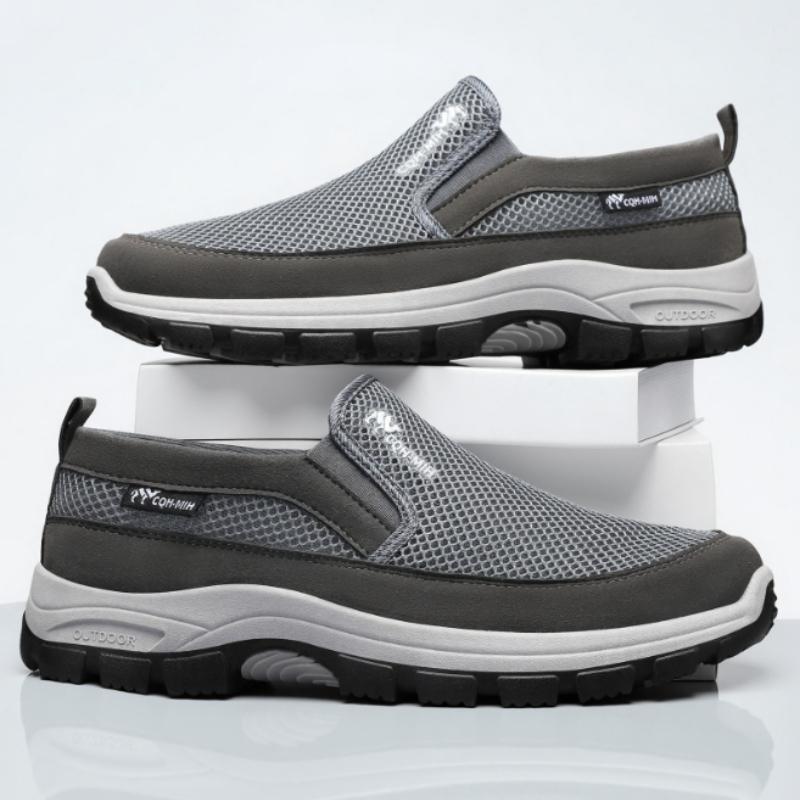 Men's Slip-On Shoes Breathable and Comfortable Casual Mesh Shoes for Summer