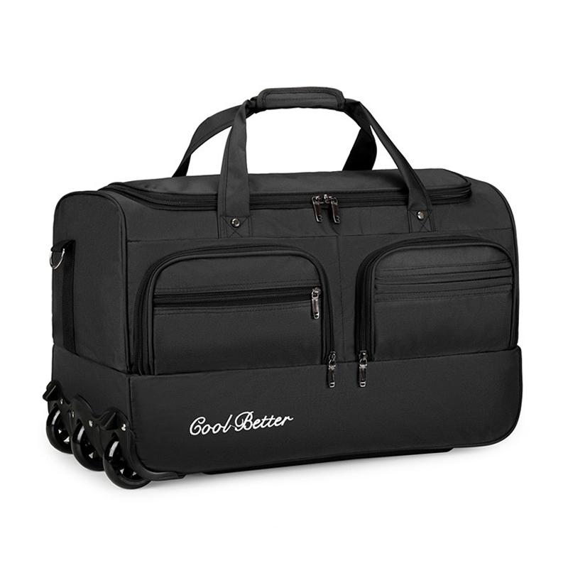 Large-capacity Luggage Case Tugboat Bag Wear-resistant Foldable Luggage Air Consignment Bag Hand-held Thickened Pulley Travel Bag