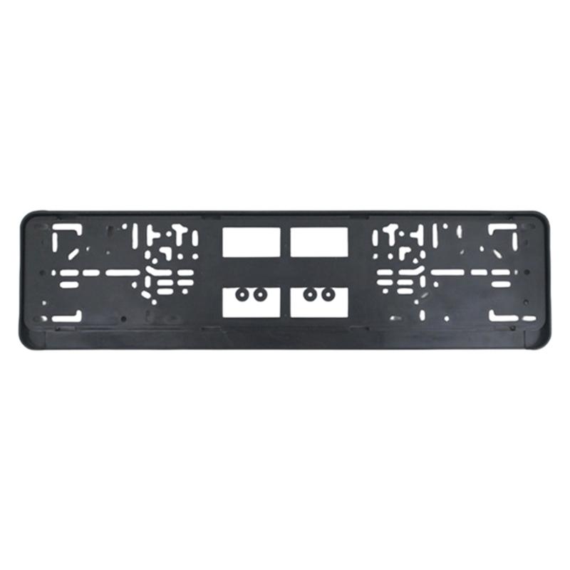 

Автомобильный аксессуар Рамки для номерных знаков, Пластиковая крышка для автомобильных номерных знаков с колпачками для винтов для автомобилей ЕС и России 1