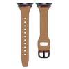 Pattern Design Wool Leather Strap for Apple Watch Ultra 3 2 1 49mm / Series 11 10 46mm / 9 8 7 45mm / SE3 SE2 SE 6 5 4 44mm / 3 2 1 42mm Watch Band