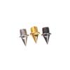 12Pcs Track Field Needle Silver/Gold/Black Camping Running Shoe Spikes Track Field Needle Outdoor Tools Replacements Parts